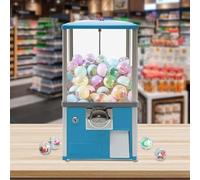 Gashapon Machine Grande Commerciale, Candy Machine a Mo-neta, Vending Equipment Senza Elettricità, Capsule Toys Rotanti, Perfetta per Amusement Parks e Supermercati(Blue)