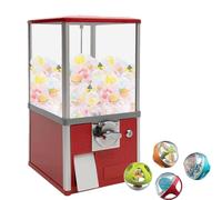 Gashapon Machine Professionale, Grande Candy Machine a Mo-neta, Vending Equipment Commerciale, Capsule Toys Colorati, Perfetta per Shopping Mall e Amusement Parks(Red)