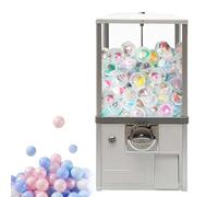 Gashapon Machine Professionale, Grande Candy Machine a Mo-neta, Vending Equipment Commerciale, Capsule Toys Colorati, Perfetta per Shopping Mall e Amusement Parks(White)