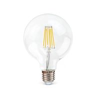 GASIASHOP SRL UNIVERSO G125-18W LAMPADINA LED E27 18W BULB G125 GLOBO FILAMENT VETRO TRASPARENTE 2380 LUMEN 2700K - 4000K (BIANCO CALDO)