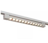 GASIASHOP SRL UNIVERSO PST-47-N TRACK LIGHT FARETTO LINEARE LED SMD BIANCO PER BINARIO ELETTRIFICATO MONOFASE 26W 38° (BIANCO FREDDO)