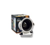 GASIASHOP SRL UNIVERSO YLX-D85-10W FARETTO COB LED DA INCASSO ROTONDO ORIENTABILE 10W CRI≥90 COMPATIBILE CON PORTAFARETTI (BIANCO CALDO)