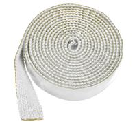 Gasket per Stufa a Legna, 1\" x 118.1\" Cordone Sigillante con Adesivo [Bianco]