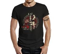 Gasoline Bandit Maglietta originale Biker Racer Rockabilly Hot-Rod Design: Better Spark Nero M