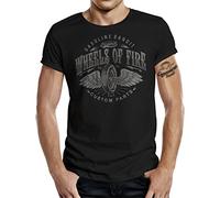 GASOLINE BANDIT Maglietta originale Biker Racer: Wheels on fire