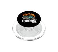 Gasoline Forever Funny Gas Cars Saying PopSockets PopGrip per MagSafe