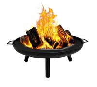 GasOne Braciere a legna da 58,4 cm per esterni, in lega di acciaio resistente, per esterni, piccolo braciere per cortile, portico, terrazza, campeggio, barbecue