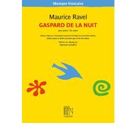 Gaspard de la nuit. Pour piano. Introduction historique et notes critiques de Edmond Lemaître. EDITION DURAND