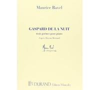 Gaspard De La Nuit trois poèmes pour piano
