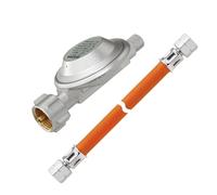 Gasprofi24 Regolatore di Pressione, Pressione di Esercizio: 50 mbar; Lunghezza: 150 cm