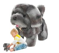 Gassi Cane - Carina Bambola Elettronica Del Cane, Robot Interattivo Con Movimenti Realistici, Morbido e Dolce Peluche Per Bambini E Ragazze | Azioni Di Gioco Intelligente e Divertente, Educativo