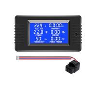 Gasso Del Pannello Misuratore Corrente 80-260 V Visualizza LCD Voltmetro Potenza Alimentazione Meter Energia Valutazione Consumo Energia