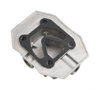 Gastagrav Copertura di raffreddamento della testa di cilindro del | Raccordo in metallo resistente per utensili pneumatici, pezzo di ricambio grigio con distanza fori 48x62mm