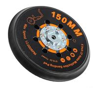 Gastagrav Cuscinetto di supporto per levigatrice orbitale da 150 mm, disco abrasivo da 37 fori da 15,2 cm con filettatura 5/16-24, cuscinetto di ricambio per MAXXT Random per lucidatrice orbitale