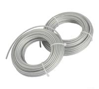 Gastagrav Filo per decespugliatore in nylon con anima in acciaio, 2 x 10 m, per decespugliatori e decespugliatori, alta resistenza all'abrasione per la cura del giardino (3,5)
