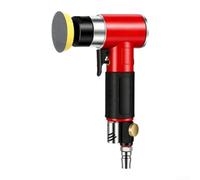 Gastagrav Levigatrice pneumatica pneumatica, 2500 giri/min, rotazione concentrica con ingresso da 1/4", per rimozione della ruggine del metallo, lucidatura auto, finitura mobili (A)