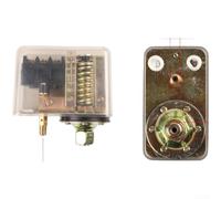 Gastagrav Pressostato per compressore d'aria da 380 V con copertura trasparente, valvola di controllo automatica per intervalli da 5 a 8 kg, 7 a 10 kg, base in metallo di grado industriale, durata di