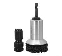 Gastagrav Strumento di rimozione della ruggine della testa del mozzo del mozzo dell'automobile Strumento di manutenzione automobilistica Pulitore del disco del freno in lega di alluminio robusto