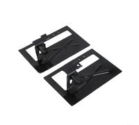 Gastagrav Supporto regolabile per smerigliatrice angolare, in acciaio resistente, base per smerigliatrici da 10-30 cm, stazione di supporto portatile, per lavori di lavorazione del legno e taglio dei