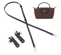 Gastinsave Sostituzione cinghie borsa, borsa in pelle Crossbody tracolla regolabile per Longchamp borsa donne(Moka)