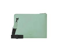 Gaston Luga Borsa per laptop menta / nero Uomo Gaston Luga Onesize