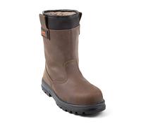 Gaston Mille - Stivali di sicurezza imbottiti Kama S3 CI, (Marron / Noir), 39 EU