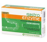 FARMADERBE Gastro Enzyme 30 capsule - Integratore per la funzione digestiva