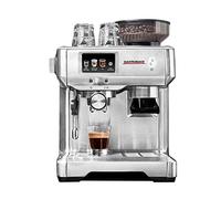 GASTROBACK #42623 Design Espresso Barista Touch, macchina a setaccio programmabile con macina conica integrata e touchscreen LCD, pompa da caffè professionale ULKA (15 bar), argento