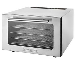 GASTROBACK #46604 - Disidratatore di design Mini Professional, dimensioni compatte per piccole quantità e spazi ristretti, alloggiamento in acciaio inox Gastro di alta qualità, 400 Watt, colore: