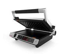 GASTROBACK Barbecue a contatto Design BBQ Advanced Control - XXL da tavolo con piastra rimovibile - elettrico 2.000 Watt, superficie di contatto 816 cm² - antiaderente, lavabile in lavastoviglie