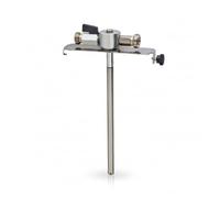 Gastrobedarf Westerbarkey Adattatore da 5 l in acciaio inox con rubinetto di intercettazione, versione professionale