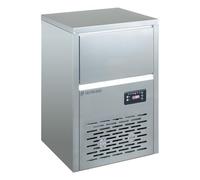 GastroHero Macchina per cubetti di ghiaccio ECO 40 kg Macchina per ghiaccio a cubetti interi in acciaio inossidabile 40 kg/24h Macchina per ghiaccio Gastro refrigerata a aria Contenitore di riserva 10