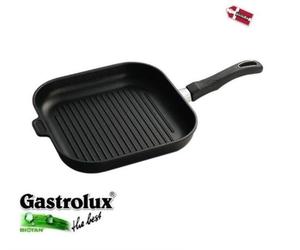 Gastrolux : bistecchiera antiaderente Titanio-Biotan cm.28 ( made in Denmark)
