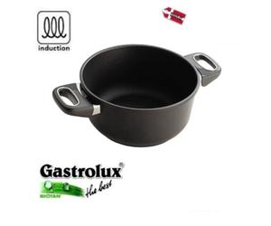 Gastrolux: casseruola PER INDUZIONE antiaderente Titanio-Biotan cm.20