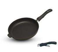 GASTROLUX Padella Bassa Induzione 26 cm Manico Removibile Nero