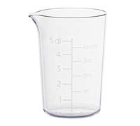 GastroMax Misurino da 0,5 l, facile da cuocere e cucinare con segni trasparenti in ml, in plastica SAN resistente, nidificazione intelligente con prodotti della gamma, lavabile in lavastoviglie, senza