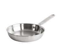 Gastrotools Padella 5-ply - 24 cm | Padella in Acciaio Inox a 5 Strati con Nucleo in Alluminio | Conduzione Termica Perfetta | Per Induzione, Gas e Forno | Lavabile in Lavastoviglie (20 cm)