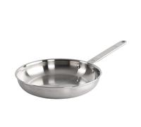 Gastrotools padella 5 strati 20 cm - acciaio inox con nucleo in alluminio per calore uniforme - Manico CoolGrip - induzione - senza PFAS - realizzata a mano in Italia
