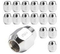 GAsuppply 16 x Dadi ruota I M12 x 1,5 x 27mm con sede conica SW21 I Compatibili con Hyundai, KIA e Mazda