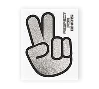 Gat Quattroerre 6334 Adesivo Respect For Bikers Tabella Dimensioni 10 X 12 Cm