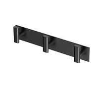 Gatco 1287MX Elevate All Modern Décor Hook, nero opaco, triplo