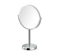 Gatco 1386C Latitude II Minimalist Bathroom Counter Top Vanity, 3x Magnification Makeup Mirror, 12.5" Height, Chrome