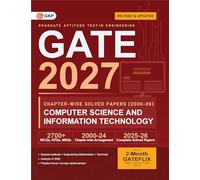 GATE 2027 Computer Science & Information Technology | Chapter-wise Previous Year Solved Papers (2000-2026) | 27 Years PYQ with Detailed Solutions | ... & MSQs | GATE CS IT Chapterwise Question Bank
