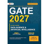 GATE 2027: Data Science & Artificial Intelligence- Complete Guide | 2600+ MCQs | Solved Papers 2024-2026