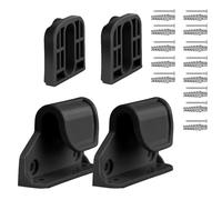 Gate Parts, Hardware Set for Retractable Gate, Latches Brackets Screws, Essential Stair Components, Extension Nursery Room and Kitchen Safety, 2,76 x 1,97 x 0,79 pollici