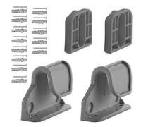 Gate Parts, Hardware Set for Retractable Gate, Latches Brackets Screws, Essential Stair Components, Extension Nursery Room and Kitchen Safety, 2,76 x 1,97 x 0,79 pollici