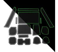 Gate Slot Cup Pad Per SUZUKI Per IGNIS Car Mat Antiscivolo Antiscivolo Door Groove Mats Rubber Coaster Interior Accessories Inserto portabicchieri(Wit)