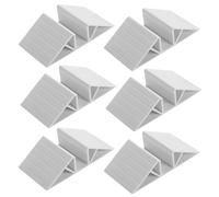 Gate Support Feet: Per Rinforzo Triangolare 6 Pacchetti, Stabilizzatori Per Porta Del Cane Interna, Design Base Adesiva, Recinzione Configurabile In Legno | Cottura Sicura per La