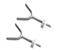 Gate Y-Bolts - 2 pezzi No Drilling Gate Stopper | Wall-Friendly Outdoor Locker | Pets Keeping Safety Locks | Stainless Steel Accessories For Home Living Room Bedroom Corridor Patio