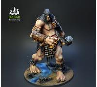 Gatebreaker Mega-Gargant Sons Behemat Age of sigmar COMMISSIONE dipinto